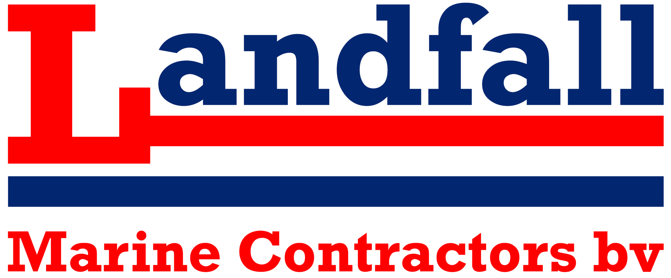 landfall marine contractors logo