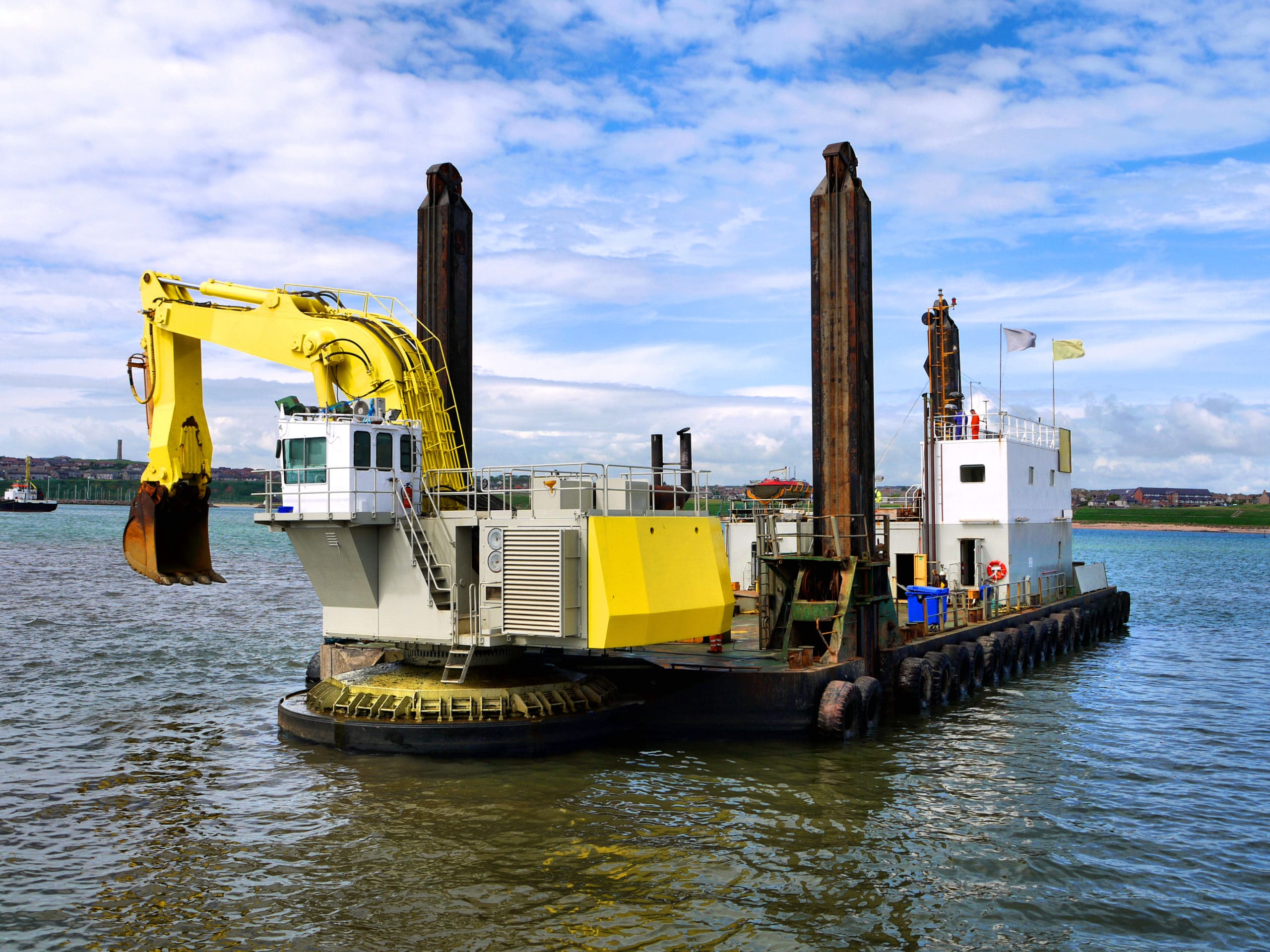 ship, excavator, helder maritiem